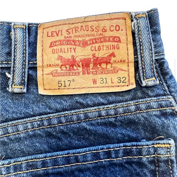 Levi’s 517 Bootcut Jeans 31 x 32 - Picture 3 of 5